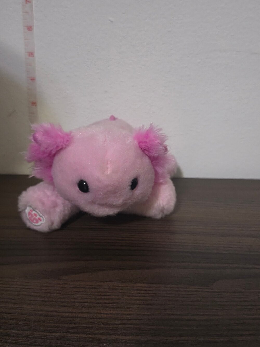 Build-A-Bear Workshop Pink Axolotl Mini Beans plush